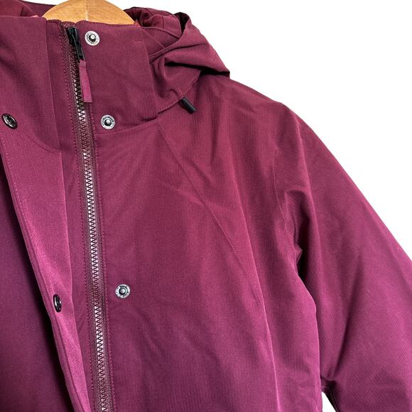 Patagonia NEW Tres 3 in 1 Parka Chicory Red Rosehip Small Waterproof and Down - Picture 6 of 16